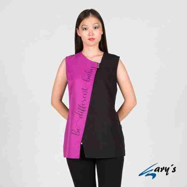 Blusa sra. sin manga combinada