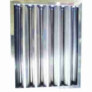 Filtro recogegrasas para campana lamas inox