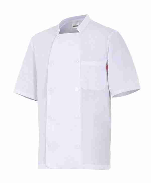 Chaqueta cocinero manga corta