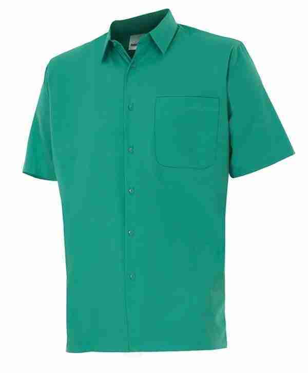 Camisa caballero manga corta 1 bolsillo