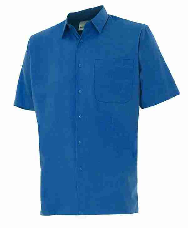 Camisa caballero manga corta 1 bolsillo