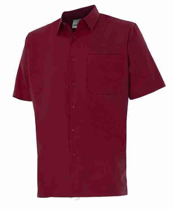 Camisa caballero manga corta 1 bolsillo