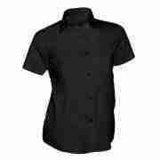 Camisa señora manga corta entallada eco