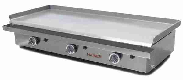 PLANCHA GAS MAISER ECONOMICA 100x40cm - Imagen 2
