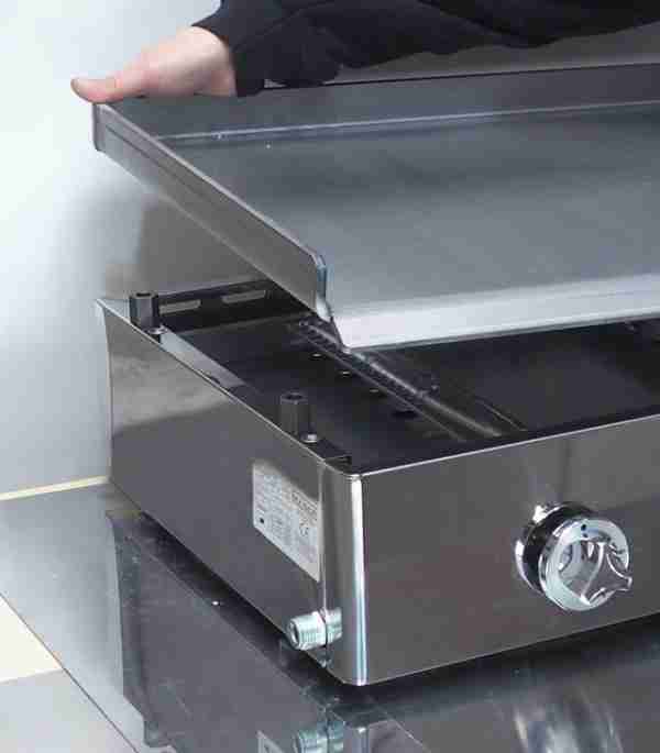 PLANCHA GAS MAISER ECONOMICA 60x40cm - Imagen 8