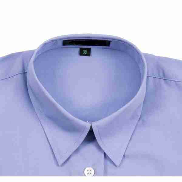 Camisa señora manga larga entallada - Imagen 6