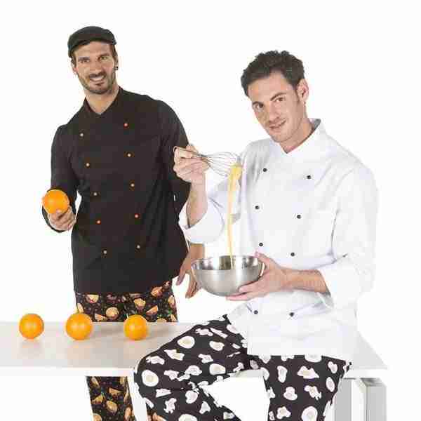 Chaqueta cocinero manga larga 9304 - Imagen 5