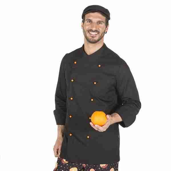 Chaqueta cocinero manga larga 9304 - Imagen 2