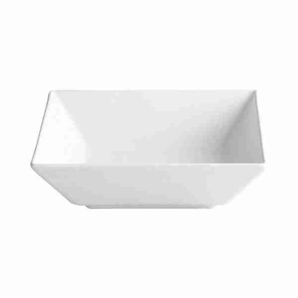 Plato hondo ming II. Dim: 17.5x17.5x5cm