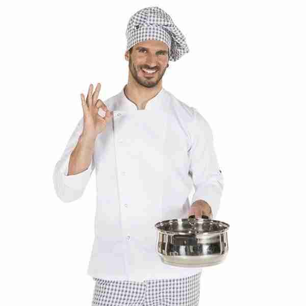 Chaqueta cocinero mod. 9452 - Imagen 2