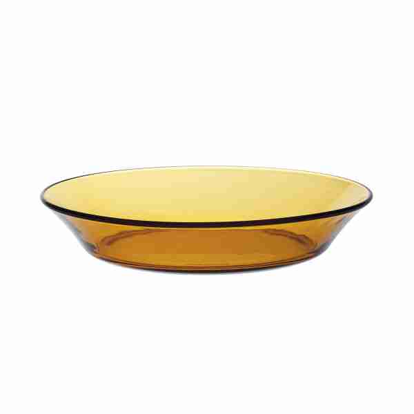 Plato hondo 23 cm ambar Lys Duralex