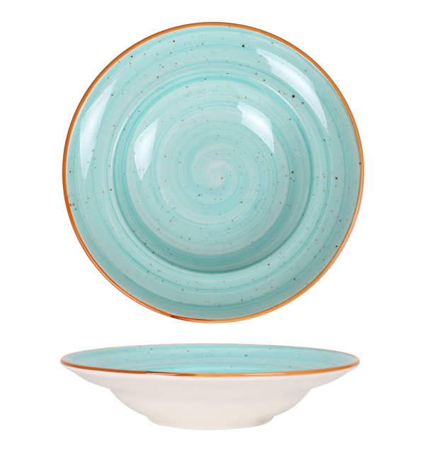 Plato pasta 24 cm Bonna Gourmet Aqua