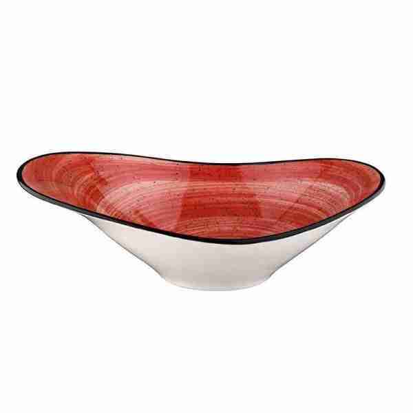 Ensaladera oval 27x18cm Bonna Passión red Gourmet
