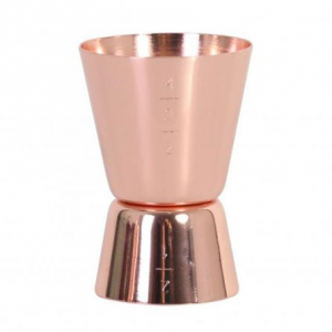 Medidor cobre inox 18/10.