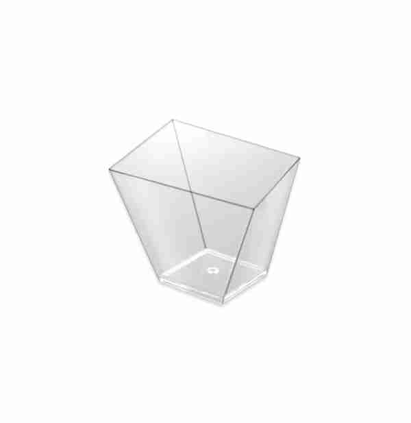 Bowl cuadrado asimétrico PS (set 25 unidades)