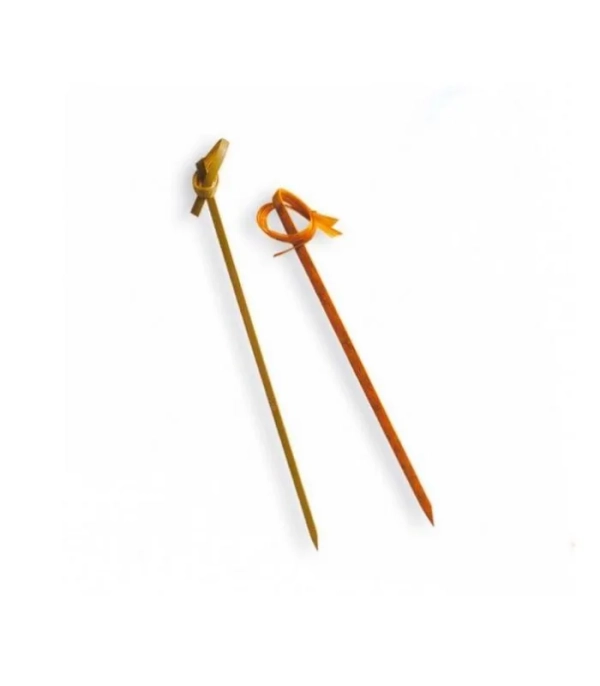 Pincho bambú 9cm lazo (set 100 unidades) - Imagen 2