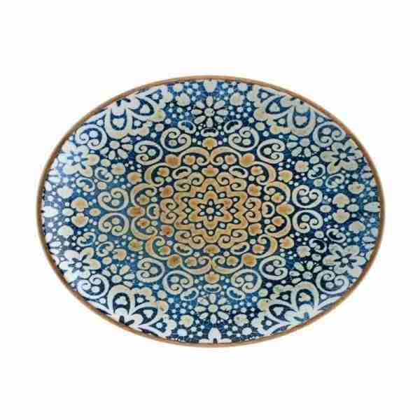 Bandeja oval 36x28cm. Alhambra