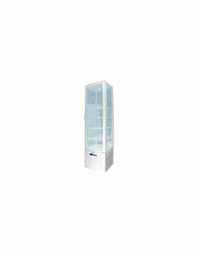 VITRINA VERTICAL REFRIGERADA 4 CARAS CRISTAL 1´80 m. H - Imagen 2
