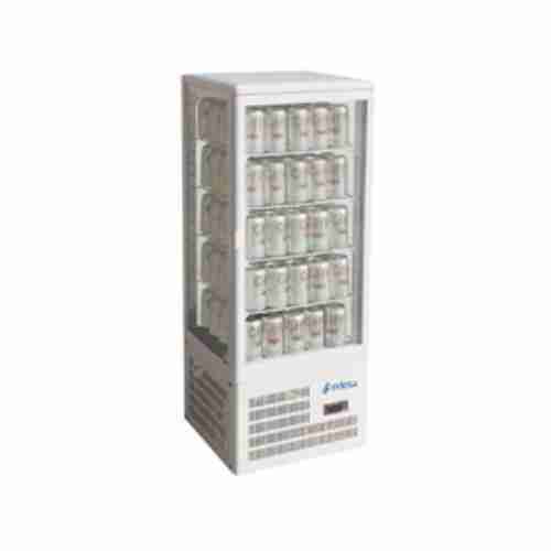 VITRINA EXPOSITORA REFRIGERADA EDENOX 4 CARAS CRISTAL 1´10m. H - Imagen 2