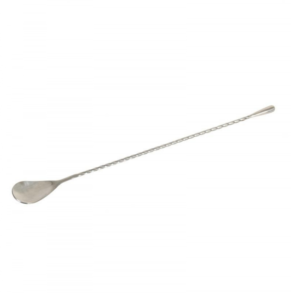Cuchara batidora torneada.