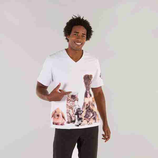 Casaca sanitario estampada microfibra. - Imagen 25