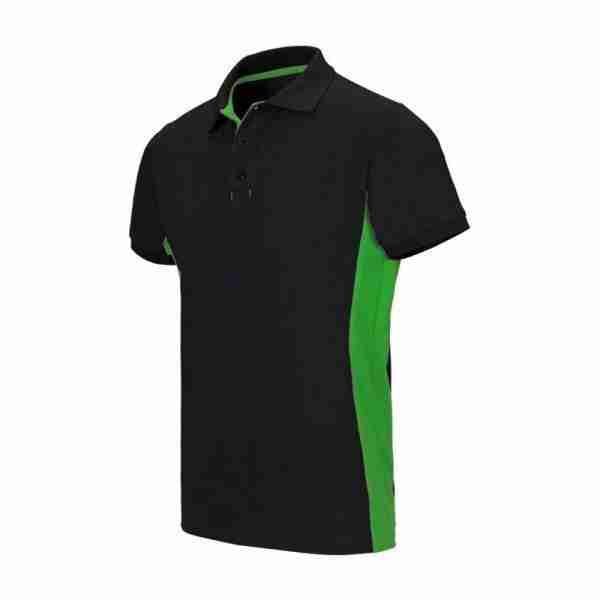 Polo bicolor manga corta. - Imagen 4