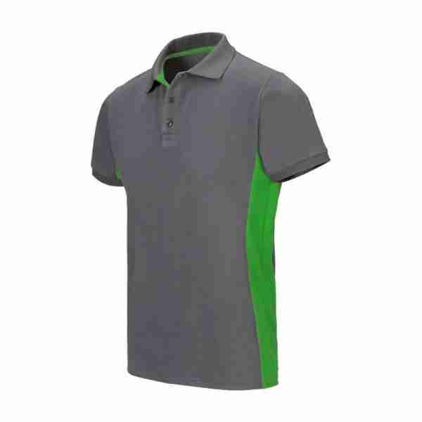 Polo bicolor manga corta. - Imagen 8