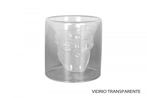 Vaso calavera 9cl