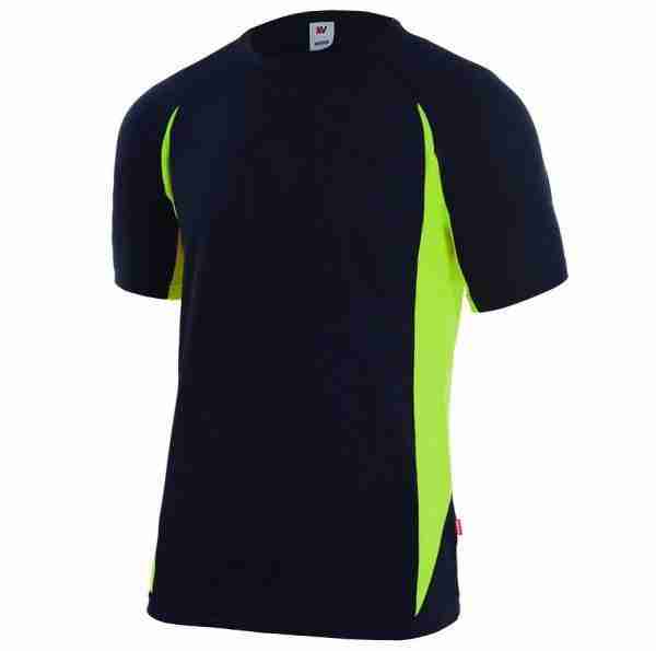 Camiseta técnica bicolor.