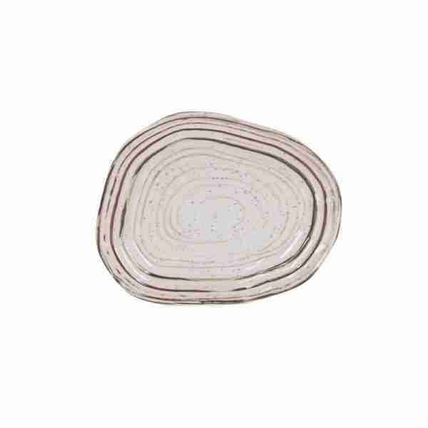 Bandeja melamina rectangular 24cm Antigo Tivoli