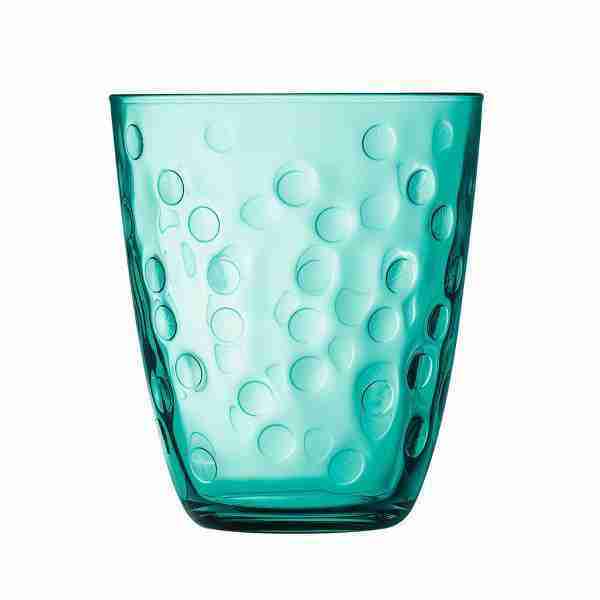 Vaso vidrio 30cl Pepite verde.
