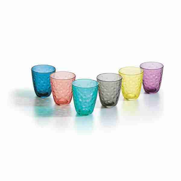 Vaso vidrio 30cl. Pepite azul - Imagen 2