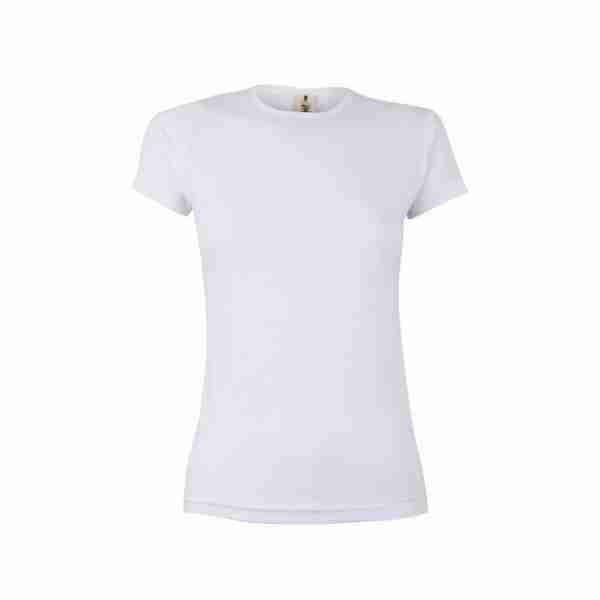 Camiseta blanca mujer manga corta mod.Coral