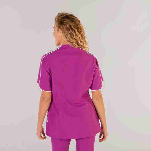 Chaqueta sanitaria microfibra colores Mod.Arancha - Imagen 5