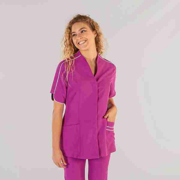 Chaqueta sanitaria microfibra colores Mod.Arancha