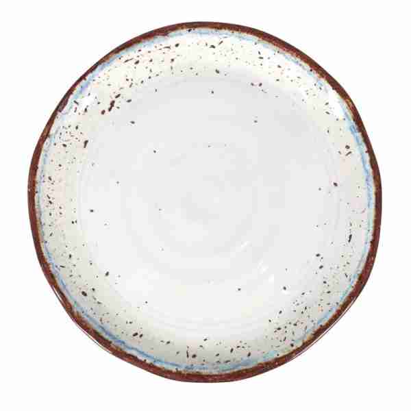 Plato llano melamina 26.5cm Messina.