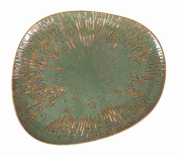 Plato postre 24x19.5cm Barroco II