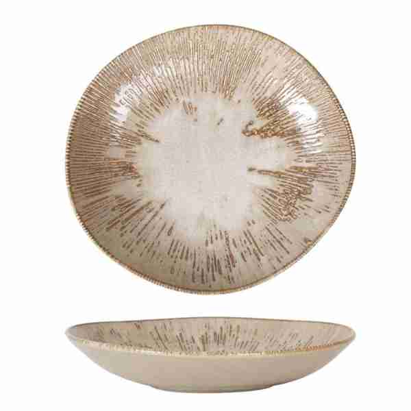 Plato hondo 26x24cm Barroco I