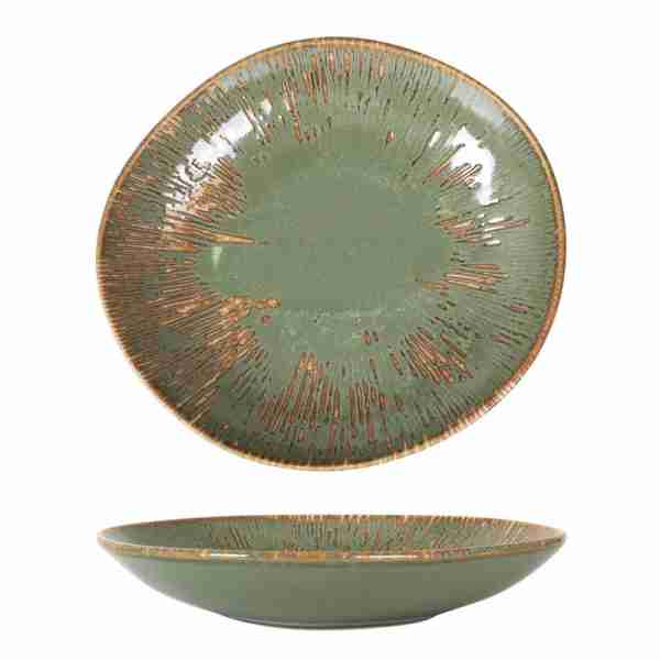 Plato hondo 26x24cm Barroco II