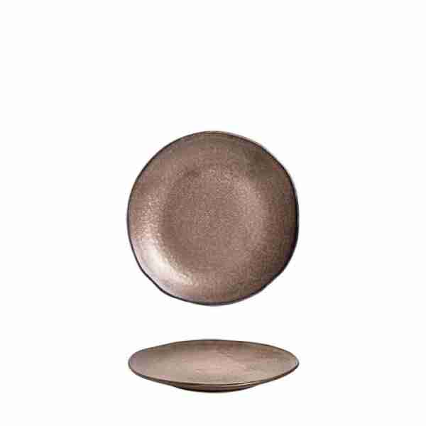 Plato pan 17cm Organic Gordion Bronce.