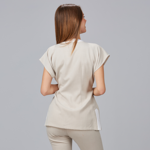 Blusa mujer mod. Loto X.Linen - Imagen 4