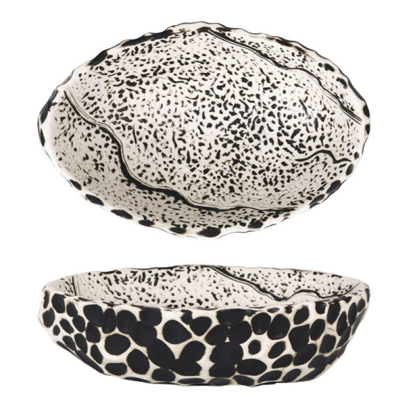 Bowl rectangular Teide 23x15cm.