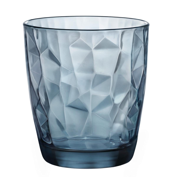 Vaso bajo Diamond azul 39cl