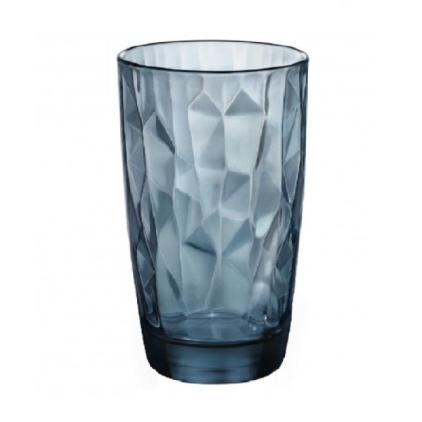 Vaso alto Diamond 47cl azul