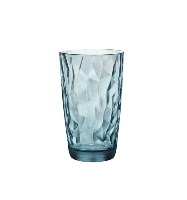 Vaso alto Diamond 47cl azul - Imagen 2