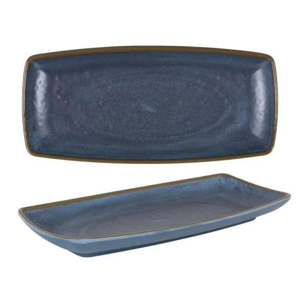 Bandeja melamina 24x11cm Axarquia azul