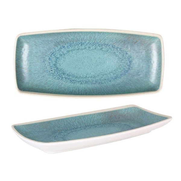 Bandeja melamina 24x11cm Axarquia celeste
