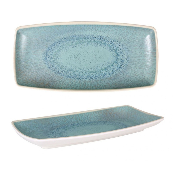 Bandeja melamina 29x14cm Axarquia celeste