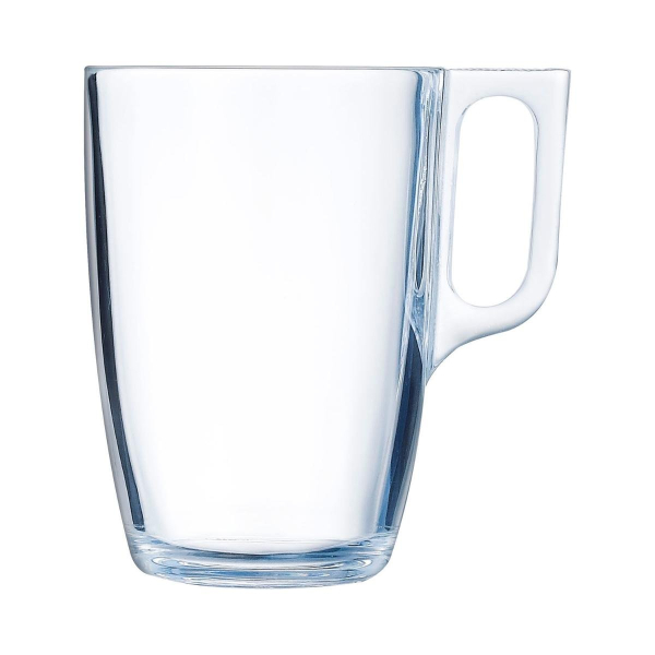 Taza mug vidrio 40cl Nuevo Luminarc.