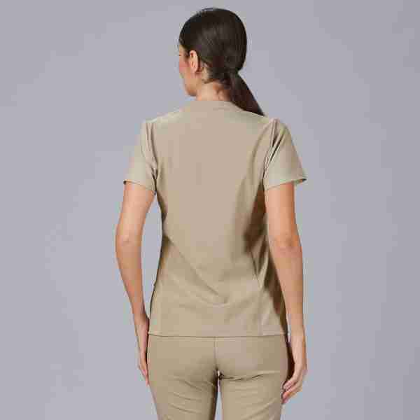 Blusa mujer microfibra canalé - Imagen 2